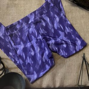 EUC Purple GBC Long Leggings Size M